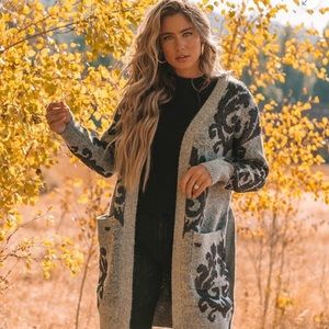 Lovestitch Winter Solstice Belted Cardigan